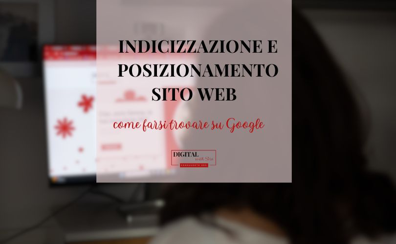 indicizzazione e posizionamento sito web